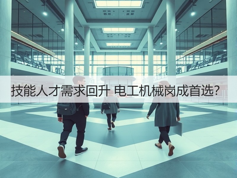 技能人才需求回升 电工机械岗成首选？