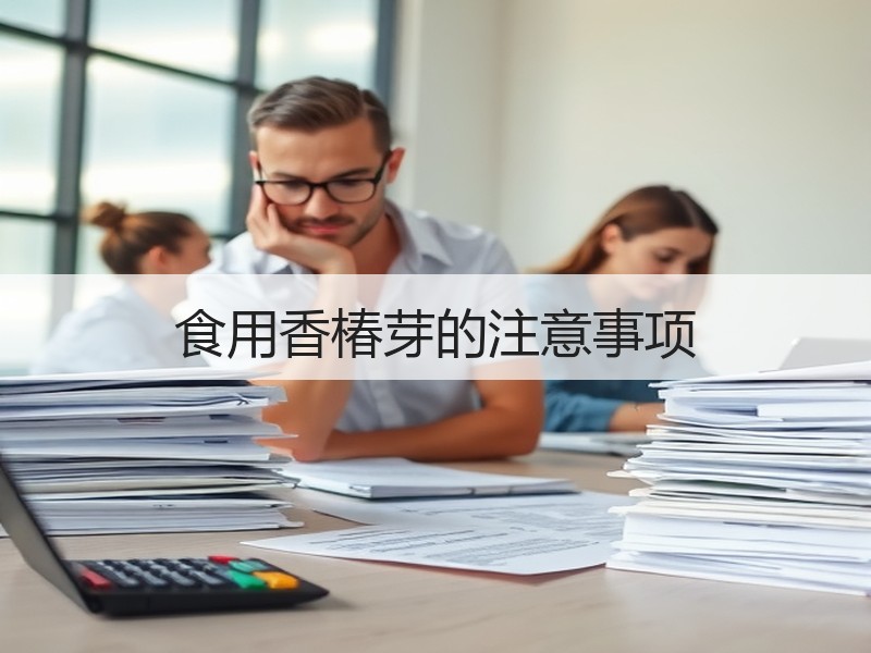 食用香椿芽的注意事项