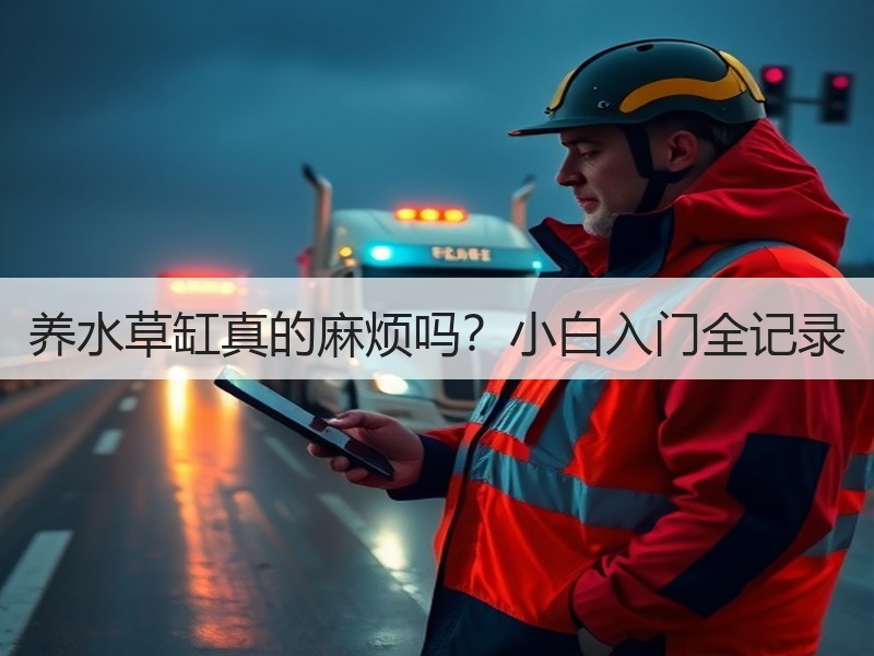 养水草缸真的麻烦吗？小白入门全记录
