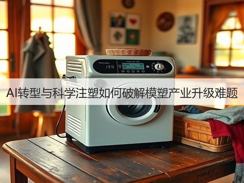 AI转型与科学注塑如何破解模塑产业升级难