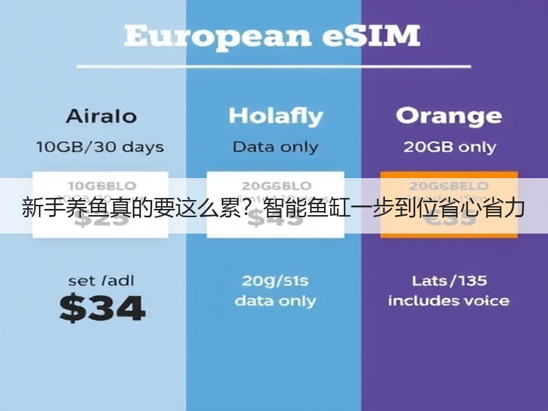 新手养鱼真的要这么累？智能鱼缸一步到位省