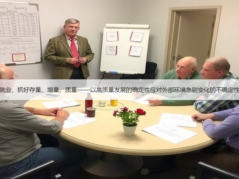 稳就业，抓好存量、增量、质量——以高质量