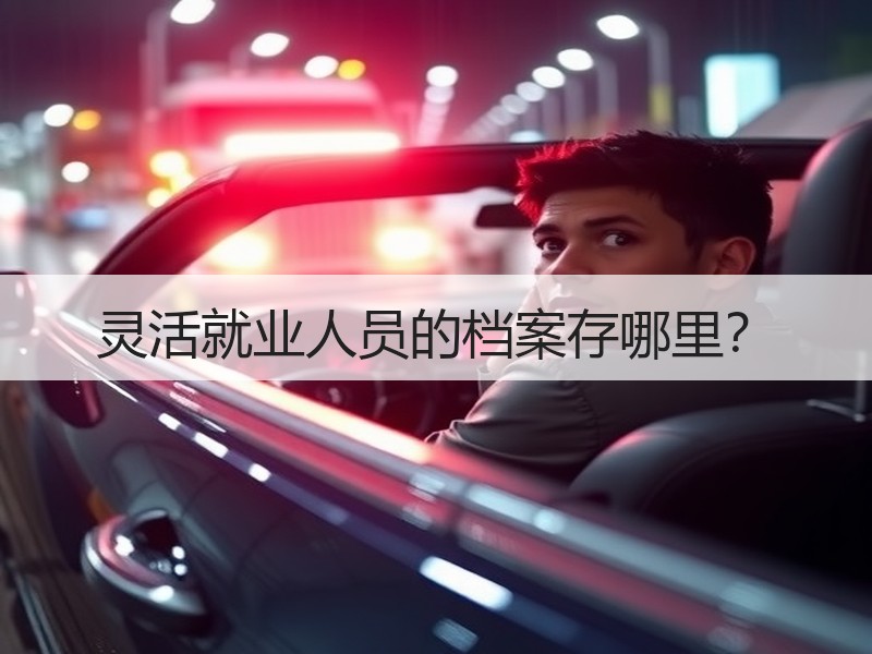 灵活就业人员的档案存哪里？