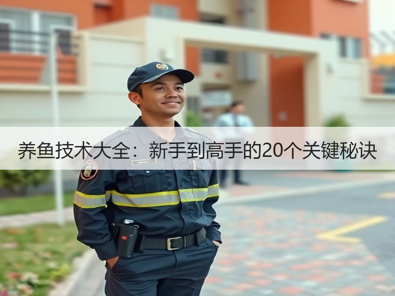 养鱼技术大全：新手到高手的20个关键秘诀