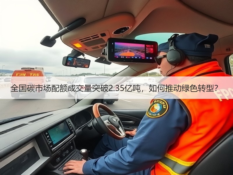 全国碳市场配额成交量突破2.35亿吨，如