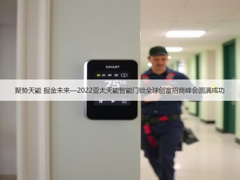 聚势天能 掘金未来—2022亚太天能智能