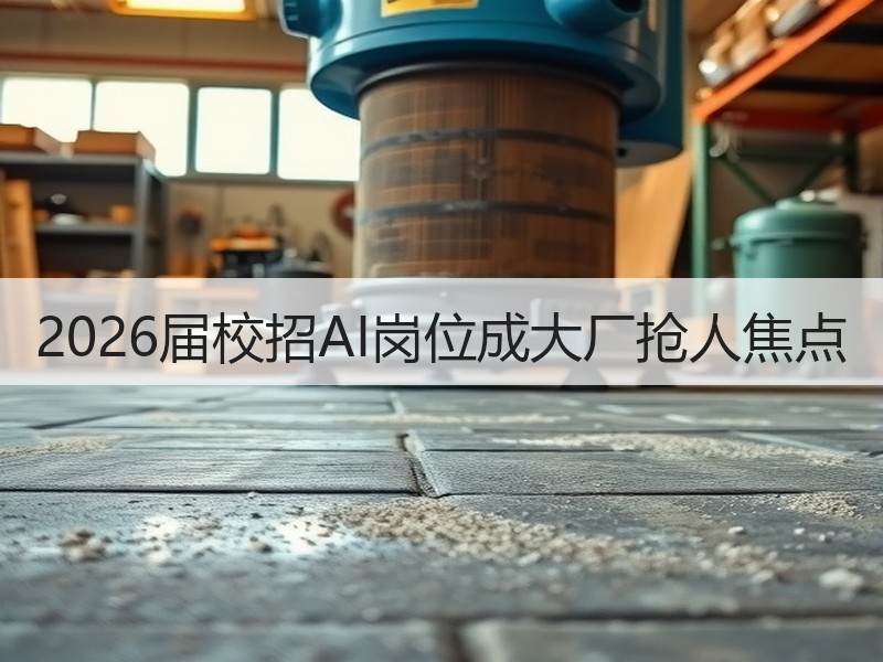 2026届校招AI岗位成大厂抢人焦点