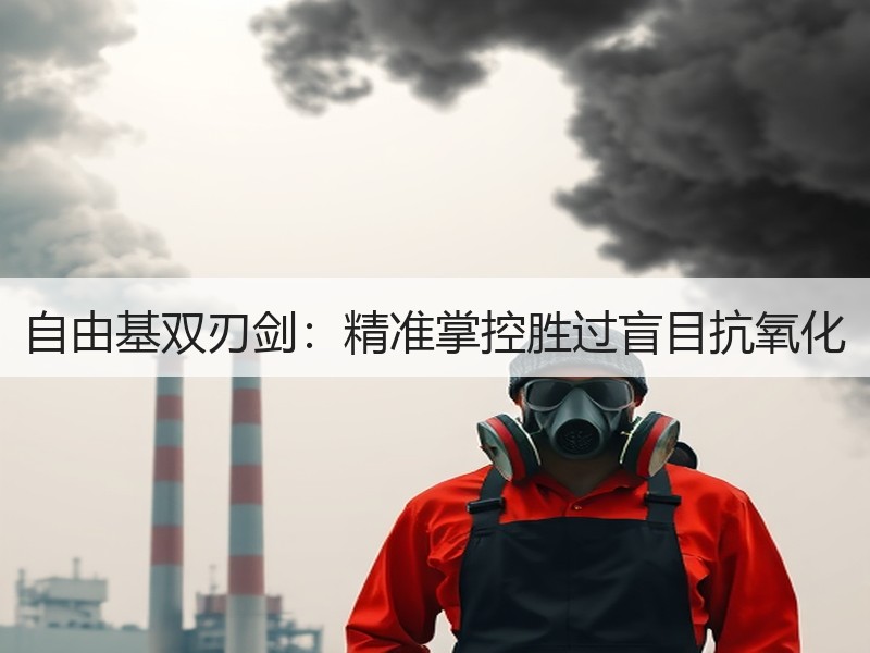 自由基双刃剑：精准掌控胜过盲目抗氧化