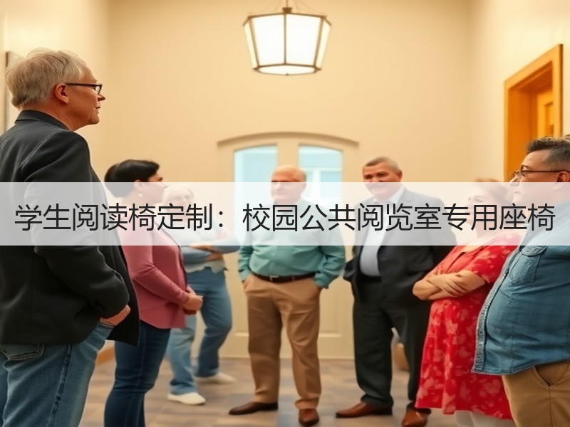 学生阅读椅定制：校园公共阅览室专用座椅