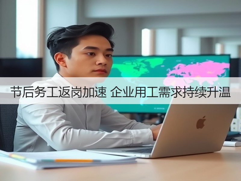 节后务工返岗加速 企业用工需求持续升温