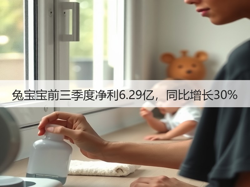 兔宝宝前三季度净利6.29亿，同比增长3