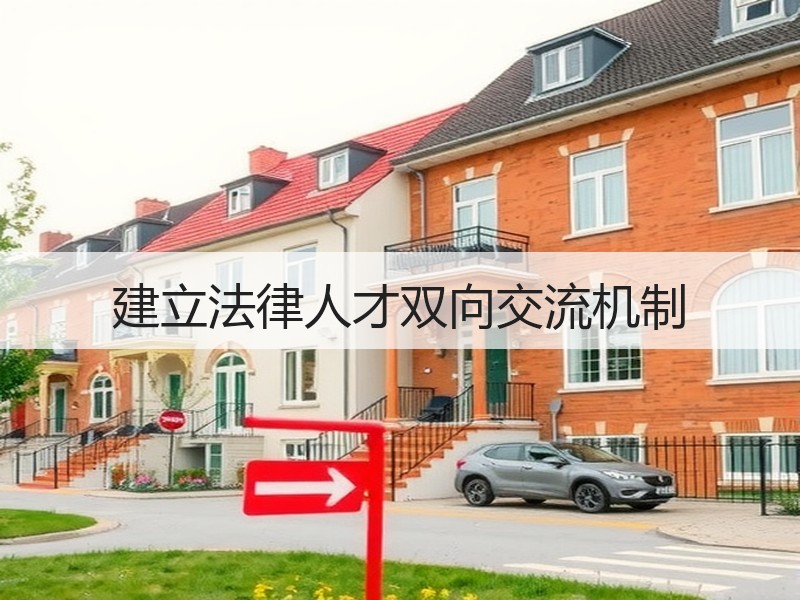 建立法律人才双向交流机制