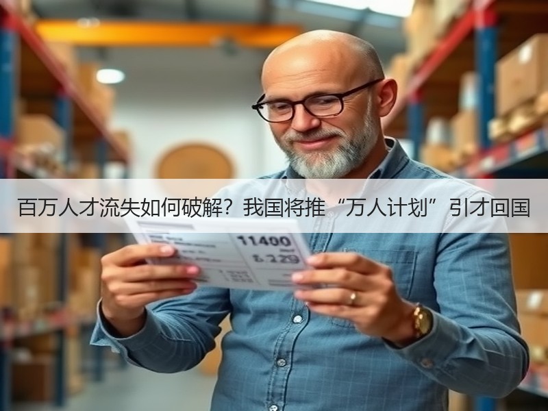 百万人才流失如何破解？我国将推“万人计划