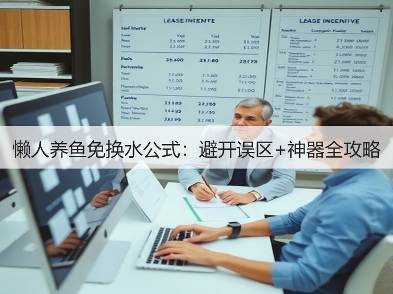 懒人养鱼免换水公式：避开误区+神器全攻略