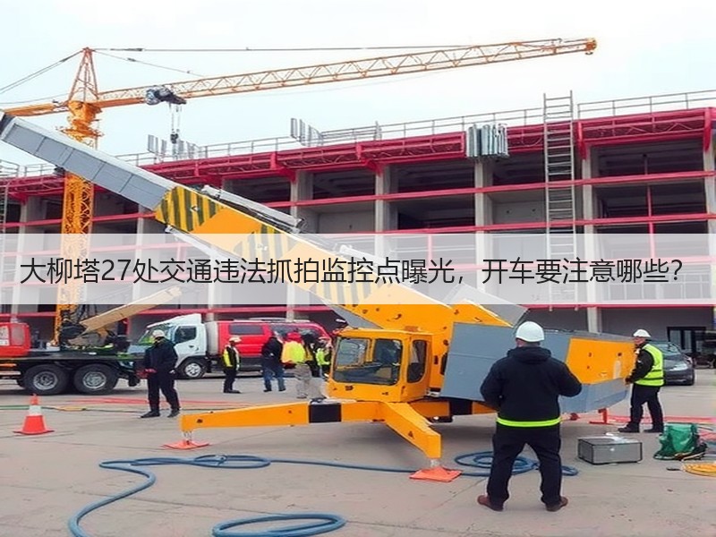 大柳塔27处交通违法抓拍监控点曝光，开车
