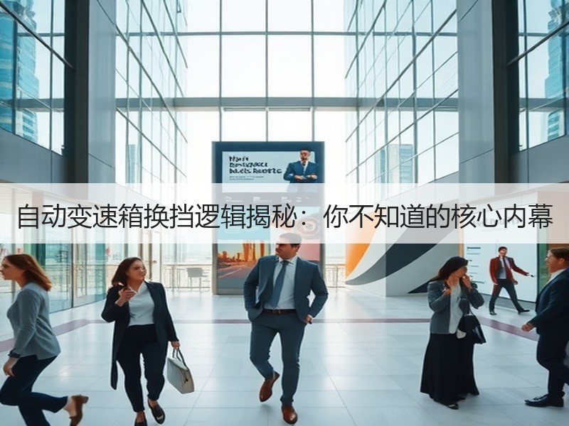 自动变速箱换挡逻辑揭秘：你不知道的核心内