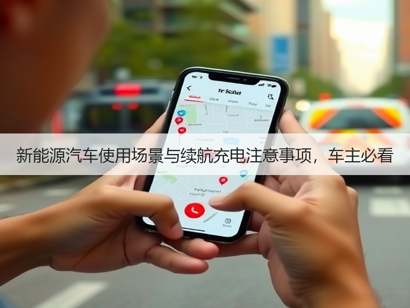 新能源汽车使用场景与续航充电注意事项，车