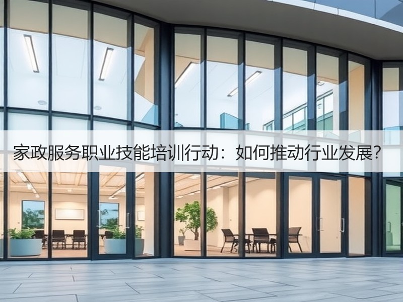 家政服务职业技能培训行动：如何推动行业发