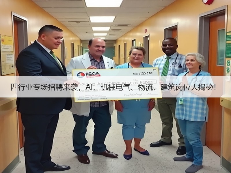 四行业专场招聘来袭，AI、机械电气、物流