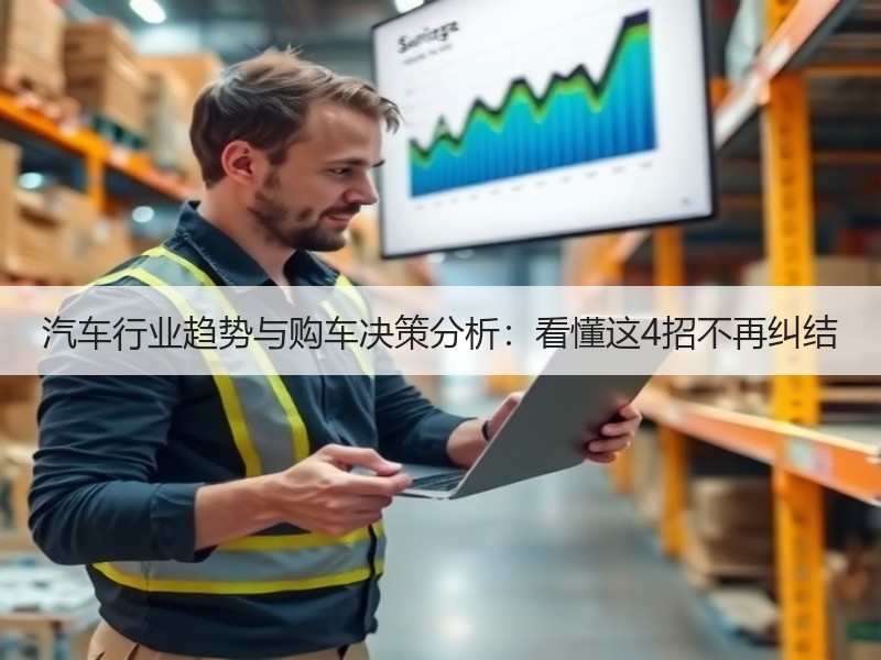 汽车行业趋势与购车决策分析：看懂这4招不