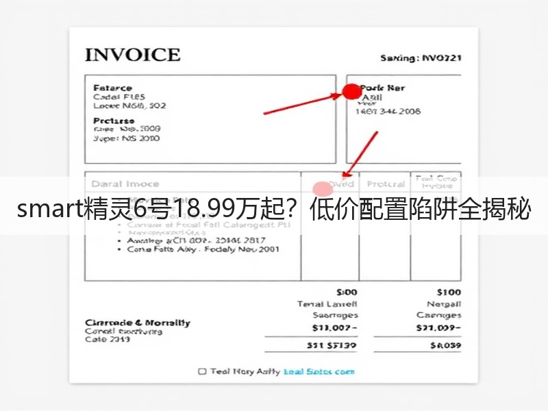 smart精灵6号18.99万起？低价配
