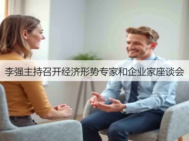 李强主持召开经济形势专家和企业家座谈会