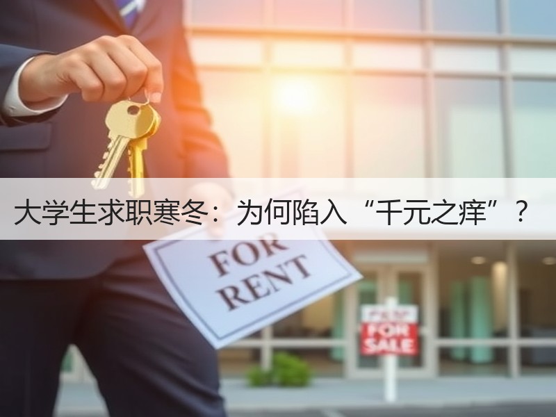 大学生求职寒冬：为何陷入“千元之痒”？