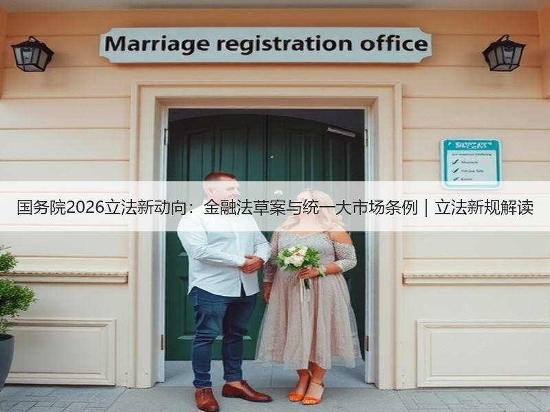 国务院2026立法新动向：金融法草案与统