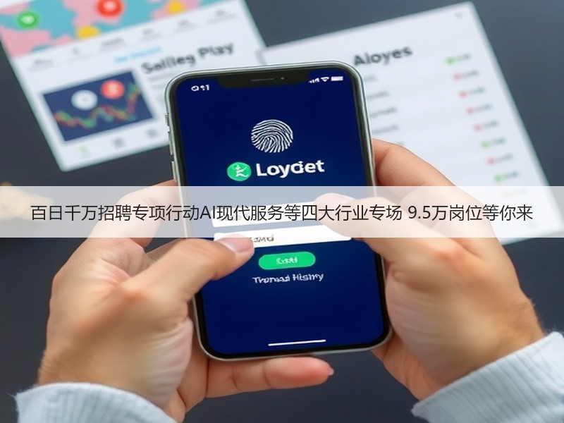 百日千万招聘专项行动AI现代服务等四大行