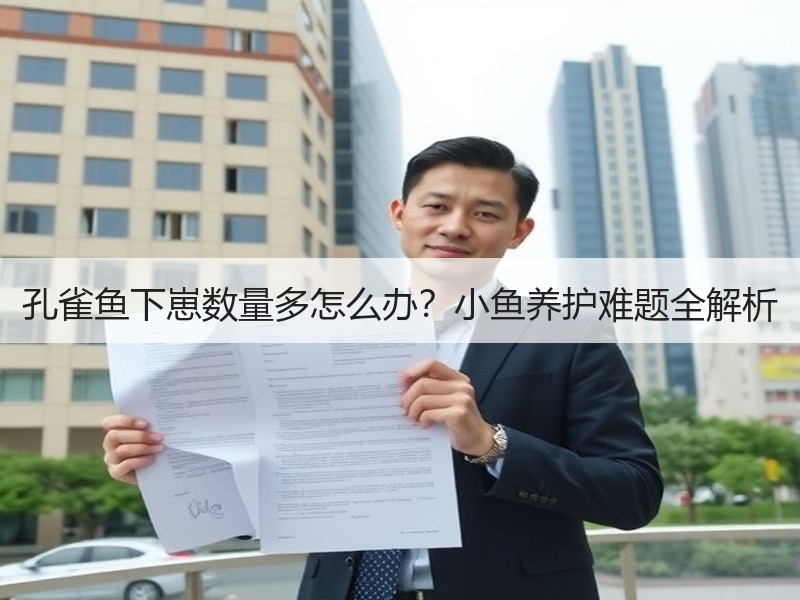孔雀鱼下崽数量多怎么办？小鱼养护难题全解