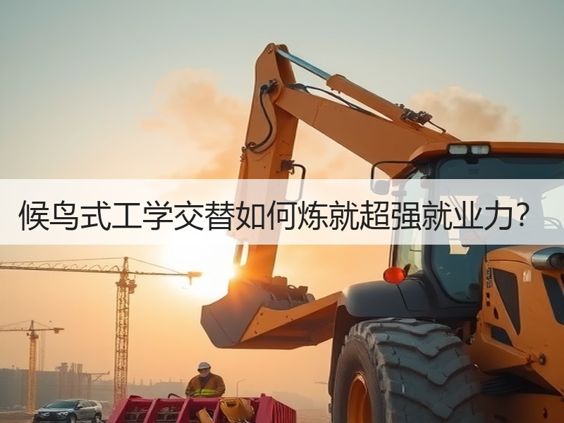 候鸟式工学交替如何炼就超强就业力？