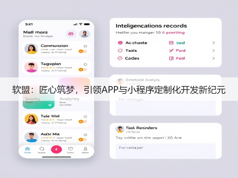 软盟：匠心筑梦，引领APP与小程序定制化