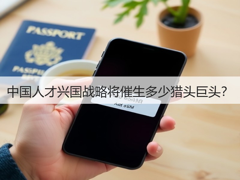 中国人才兴国战略将催生多少猎头巨头？