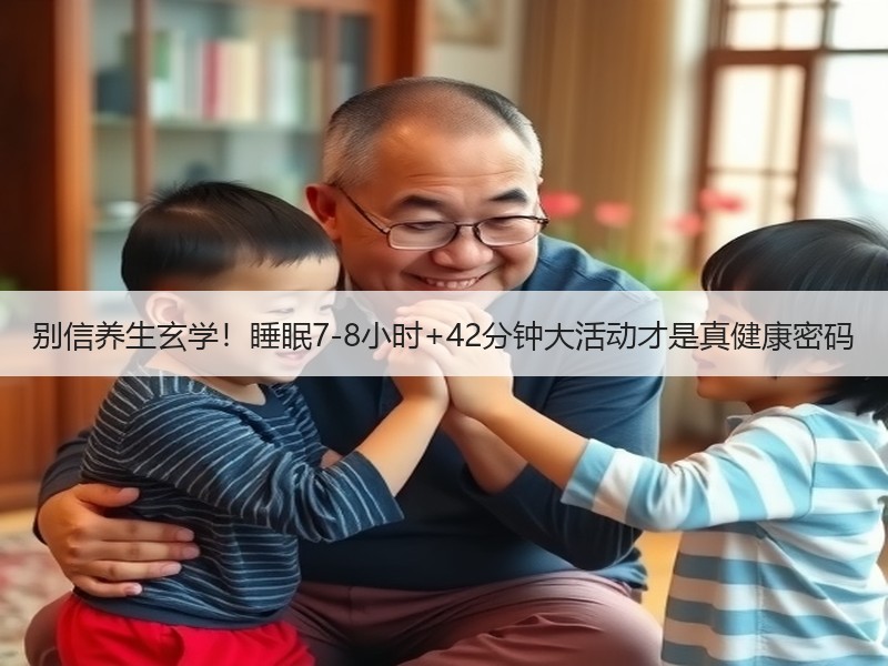 别信养生玄学！睡眠7-8小时+42分钟大