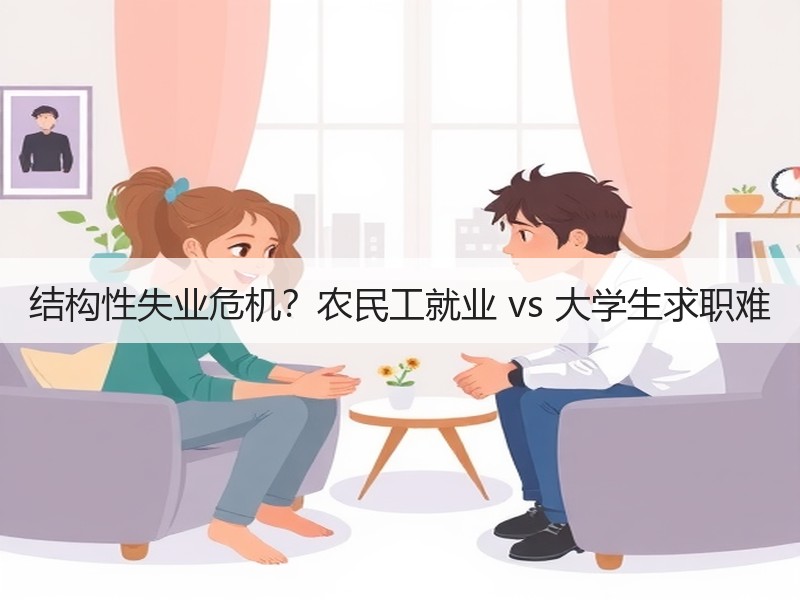 结构性失业危机？农民工就业 vs 大学生
