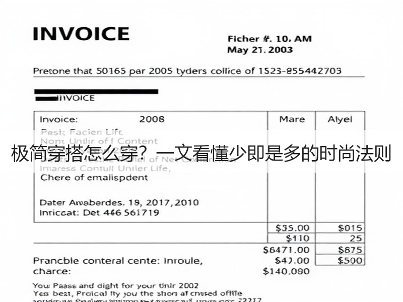 极简穿搭怎么穿？一文看懂少即是多的时尚法