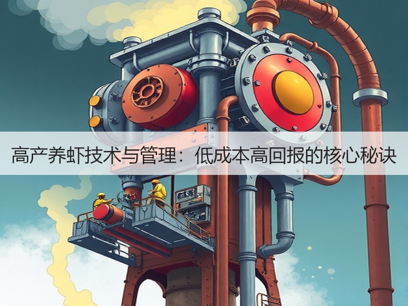 高产养虾技术与管理：低成本高回报的核心秘