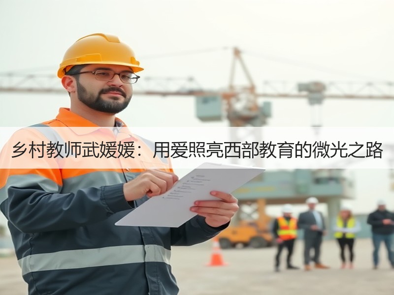 乡村教师武媛媛：用爱照亮西部教育的微光之