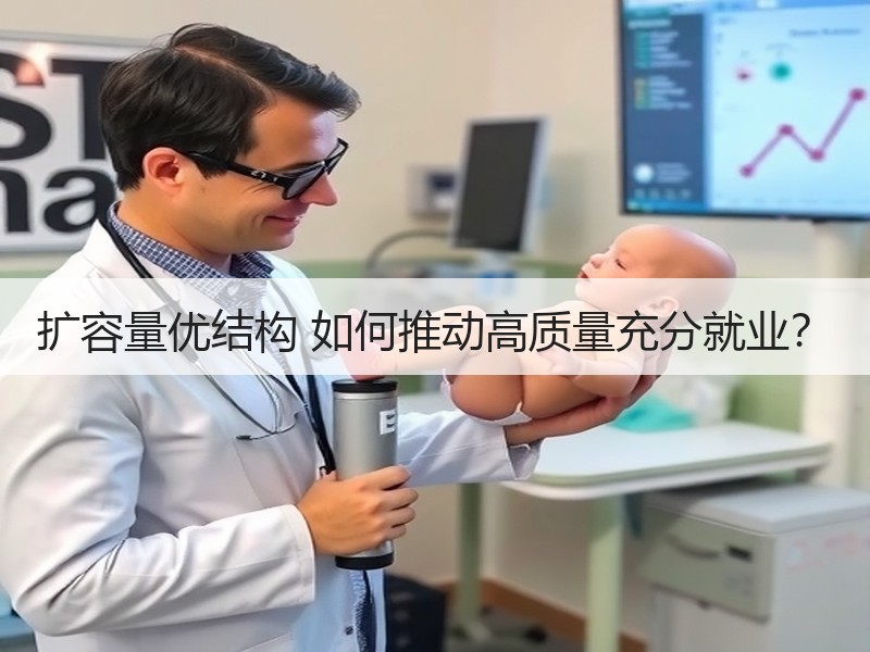 扩容量优结构 如何推动高质量充分就业？