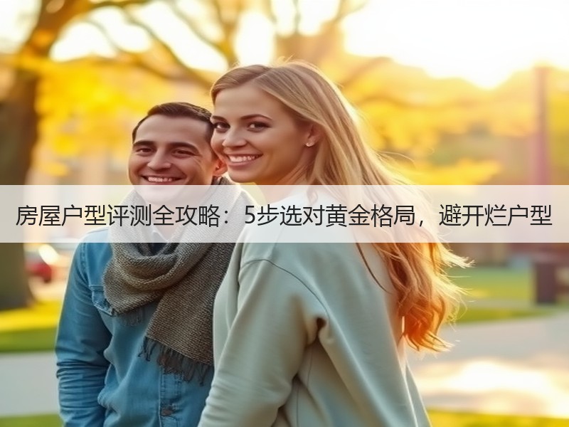 房屋户型评测全攻略：5步选对黄金格局，避