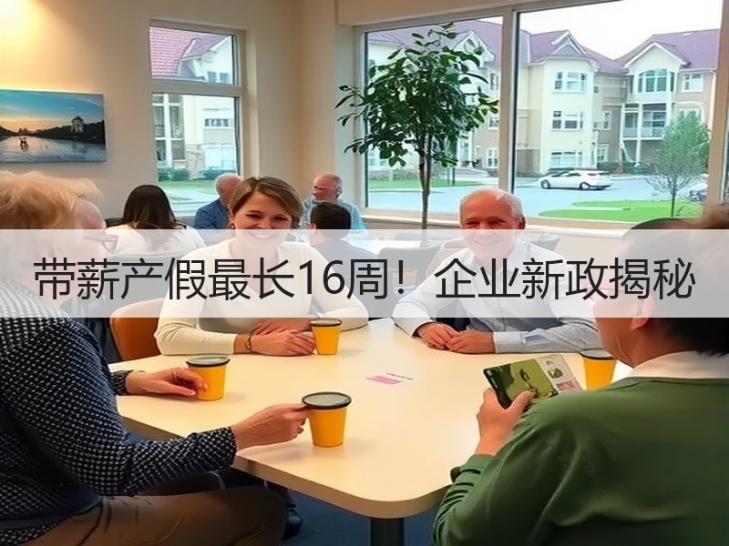 带薪产假最长16周！企业新政揭秘
