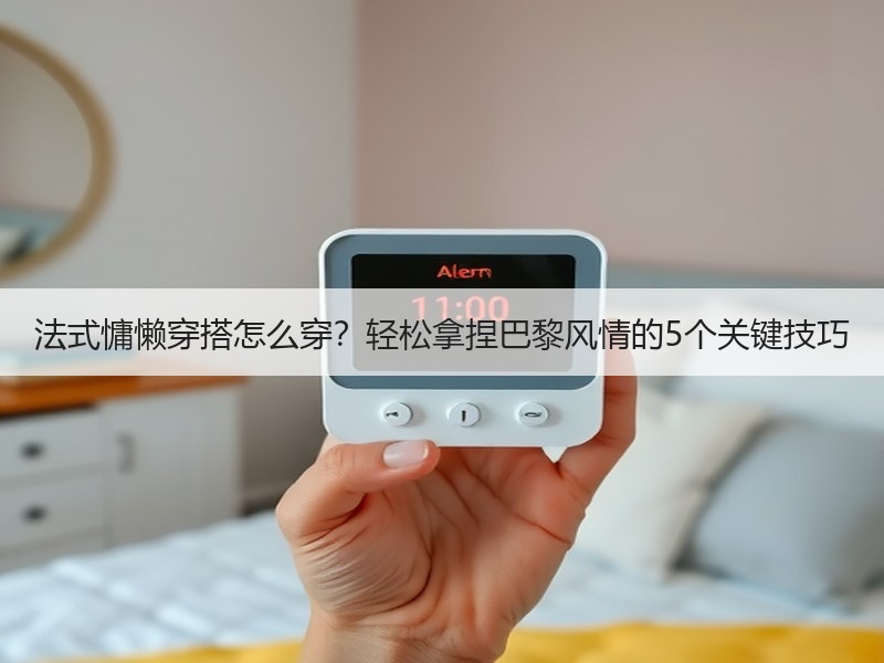 法式慵懒穿搭怎么穿？轻松拿捏巴黎风情的5