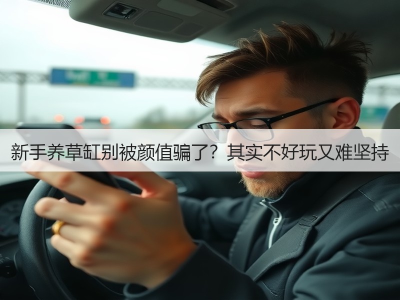 新手养草缸别被颜值骗了？其实不好玩又难坚