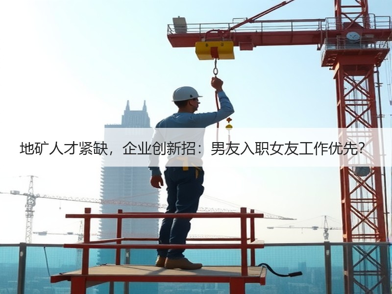 地矿人才紧缺，企业创新招：男友入职女友工