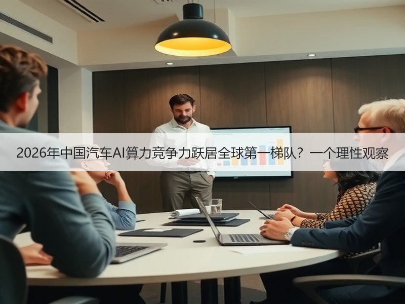 2026年中国汽车AI算力竞争力跃居全球