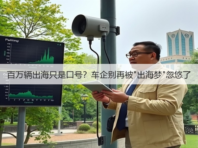 百万辆出海只是口号？车企别再被