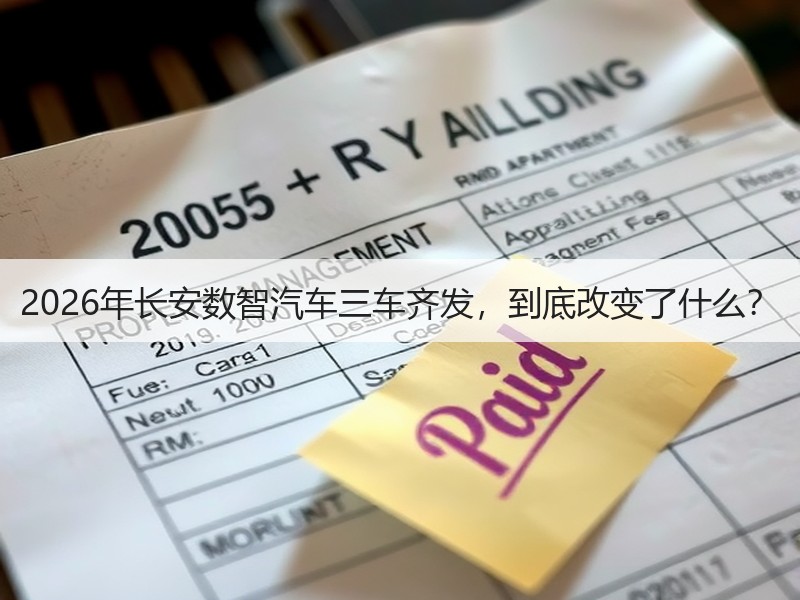 2026年长安数智汽车三车齐发，到底改变