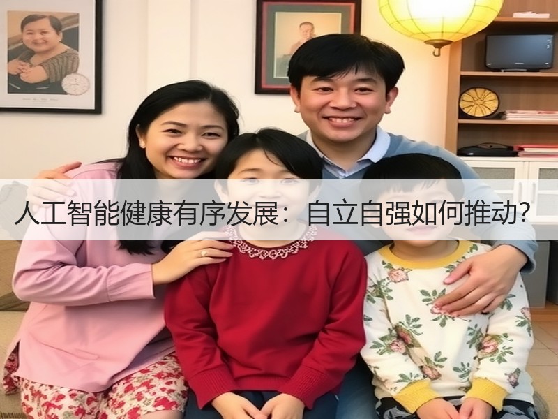 人工智能健康有序发展：自立自强如何推动？