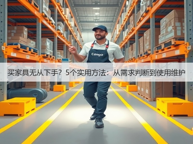 买家具无从下手？5个实用方法：从需求判断