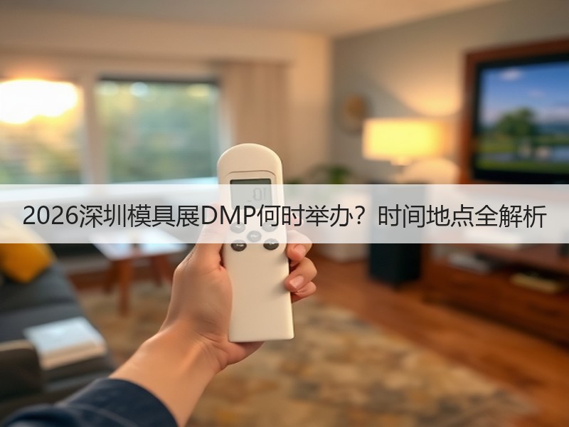 2026深圳模具展DMP何时举办？时间地